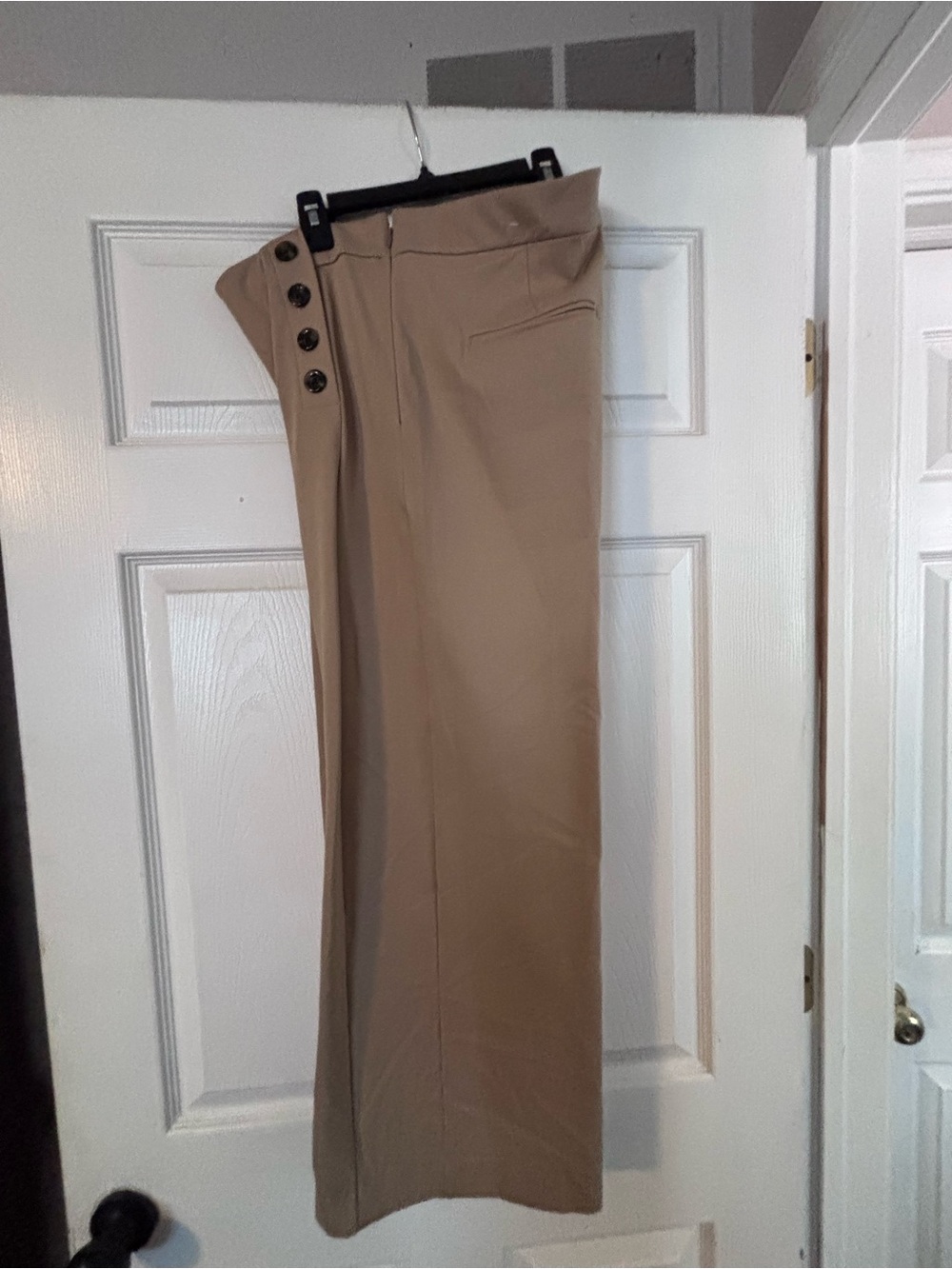 High-Waist Wide-Leg Women's Cropped Pants